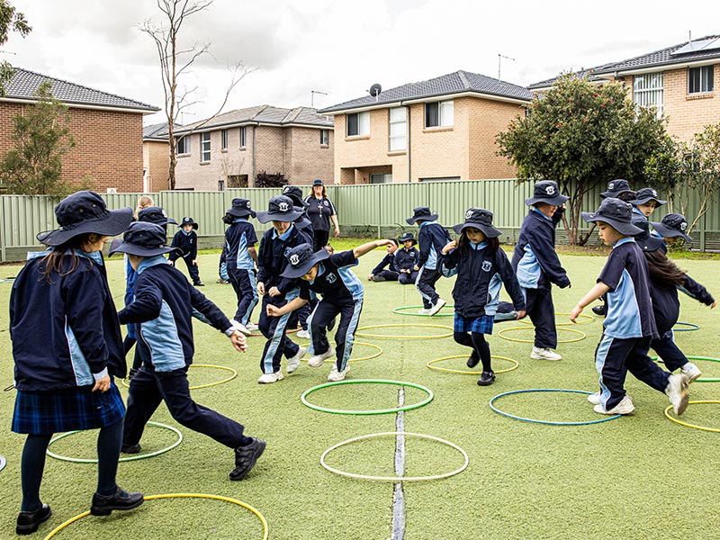 Outdoor sports St Patrick's Primary, Blacktown