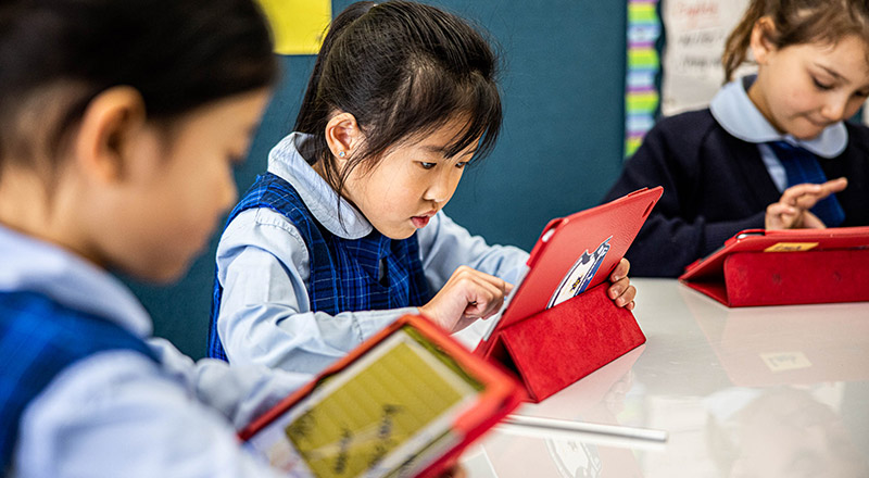Learning with technology at St Patrick's Catholic Primary Blacktown