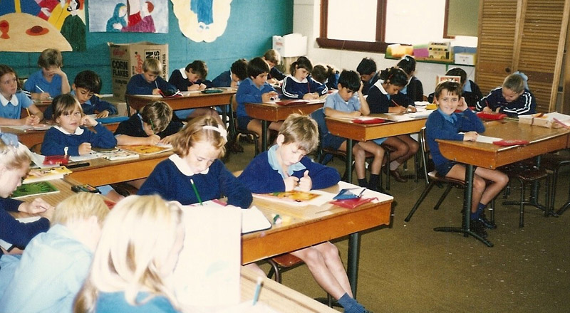 St Patrick's Catholic Primary Blacktown in the 1980s