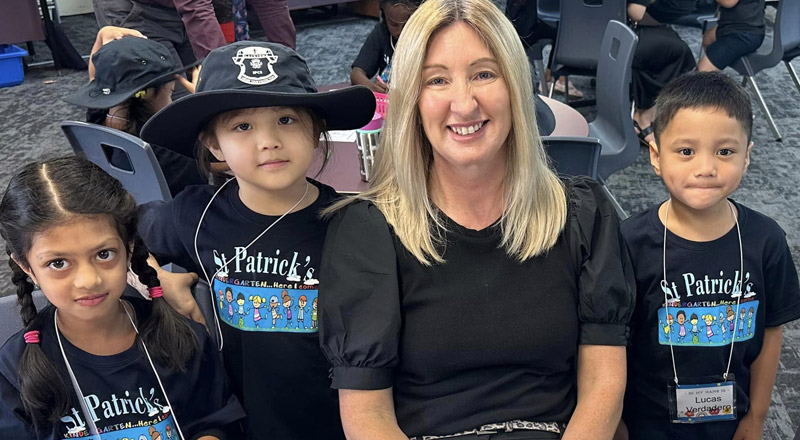 Kindergarten Orientation at St Patrick's Catholic Primary Blacktown