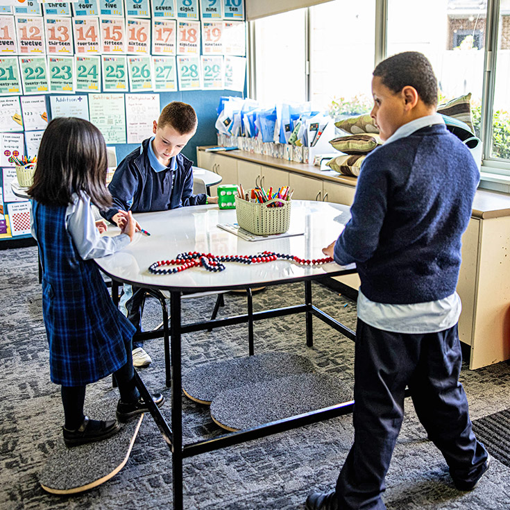 Learning spaces at St Patrick's Catholic Primary Blacktown