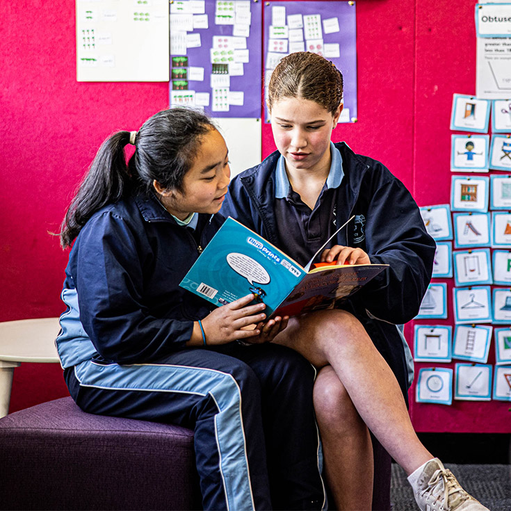 Buddy support at St Patrick's Catholic Primary Blacktown